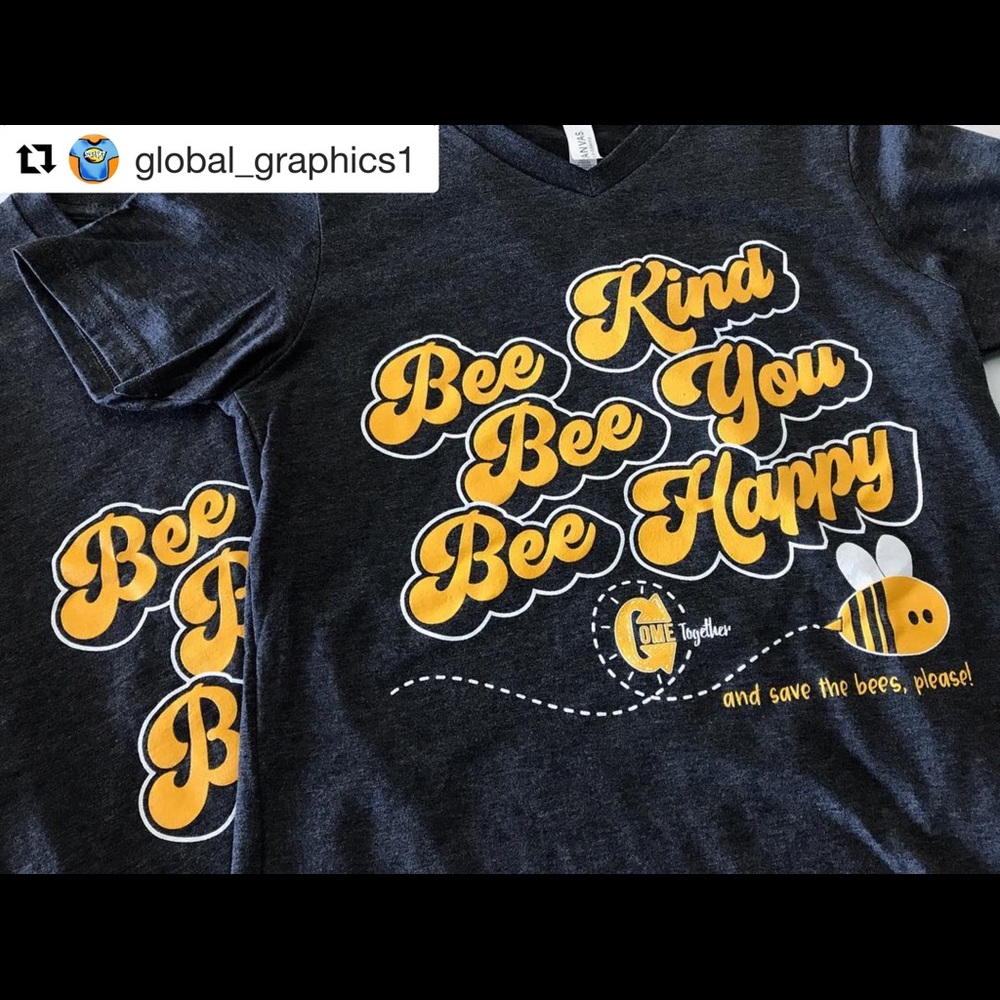 🐝💛🐝 Bee Kind, Bee You, Bee Happy Tee 🐝💛🐝 - Picture 3 of 3